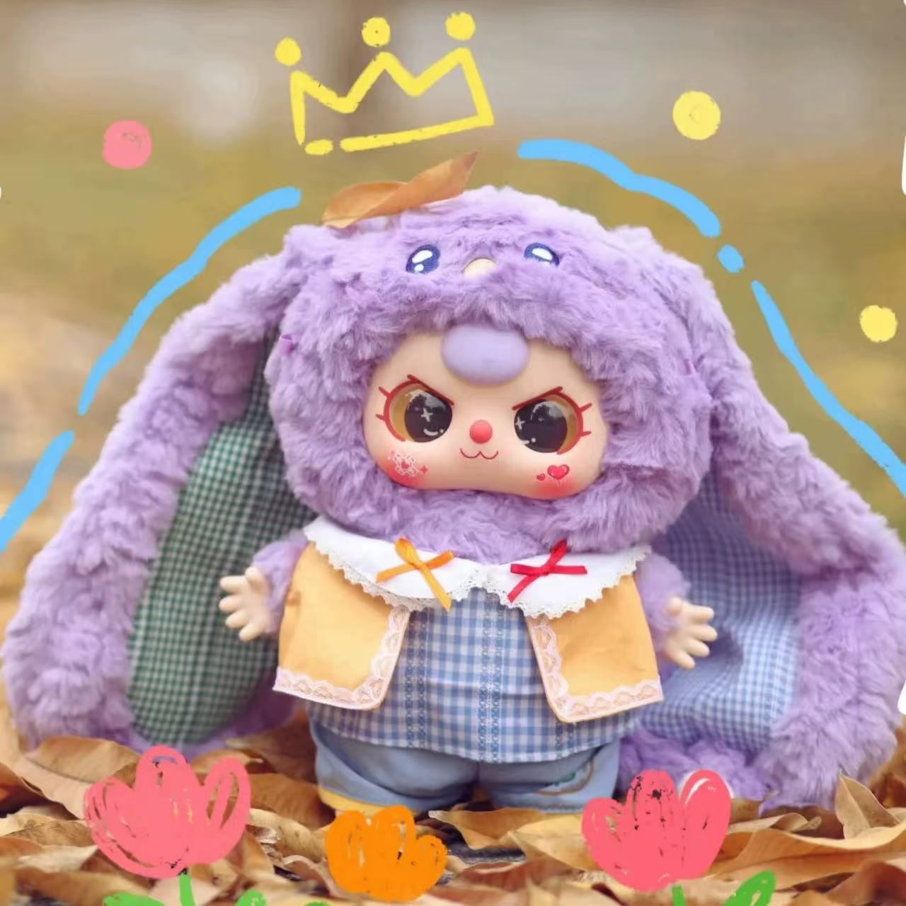 Baby Three Sugar Baby 400% V2 Plush Blind Box